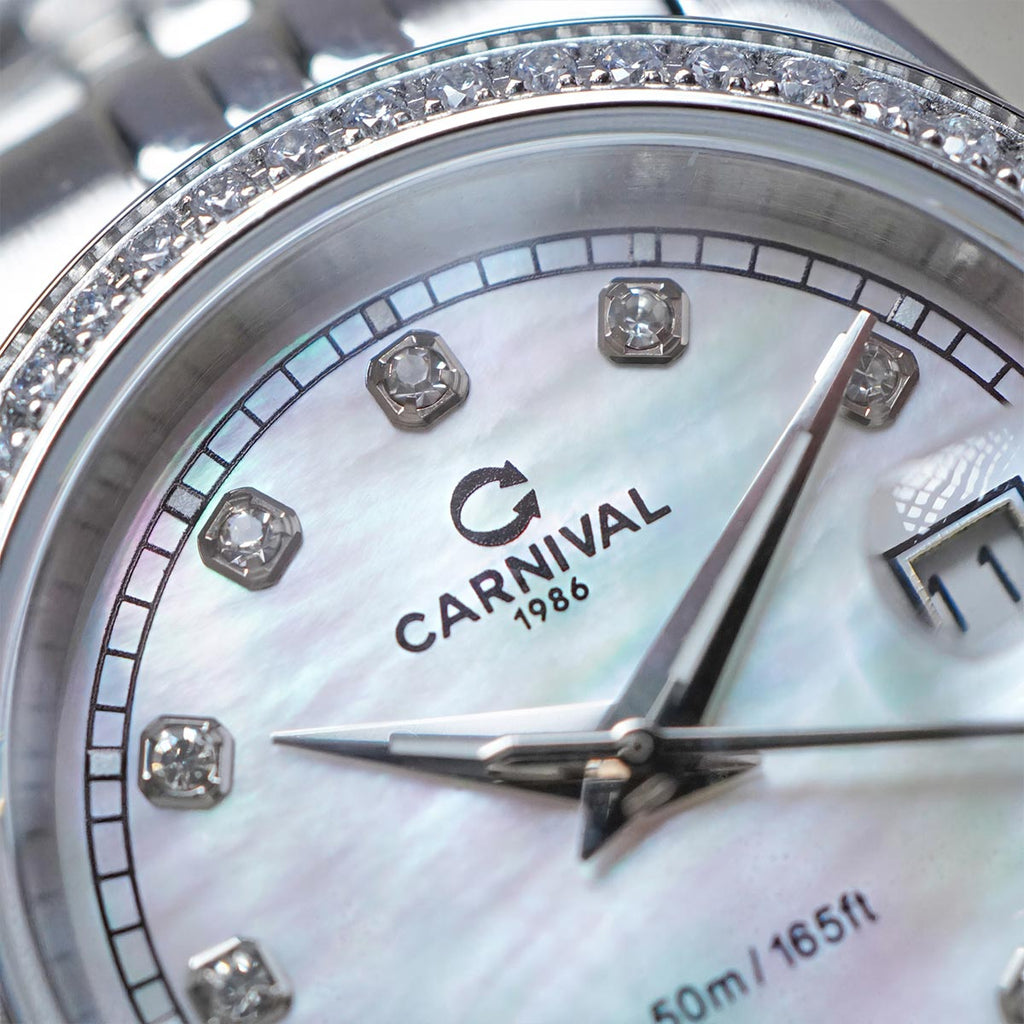 Carnival 8131L2 Bạc Xà Cừ Trắng ( 8131L2-VT-TK)
