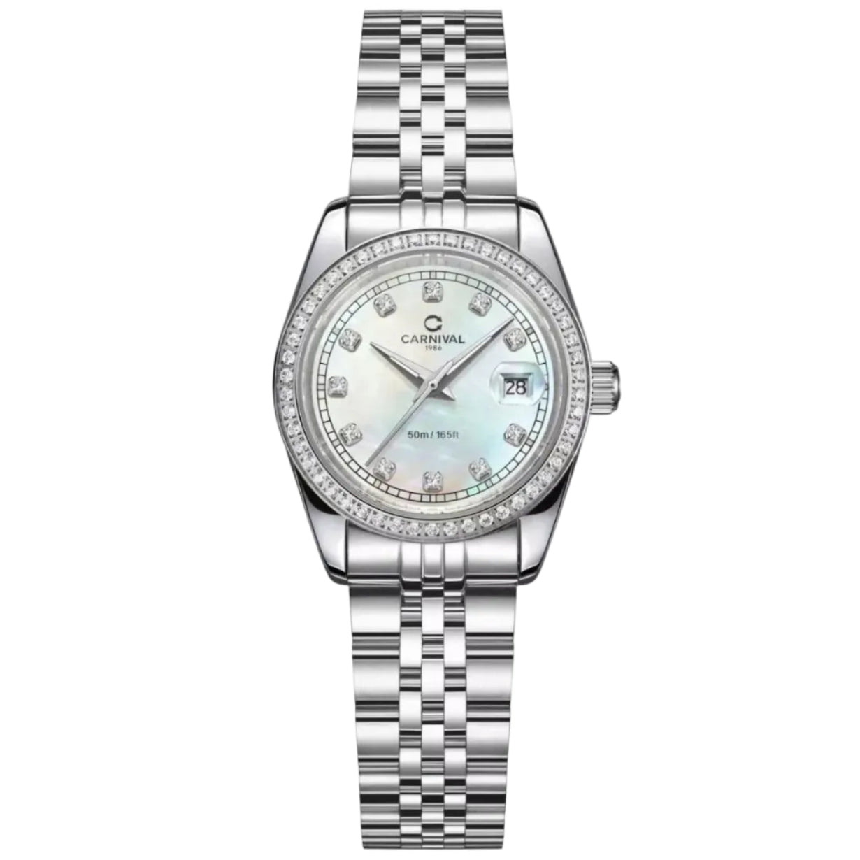 Carnival 8131L2 Bạc Xà Cừ Trắng ( 8131L2-VT-TK)
