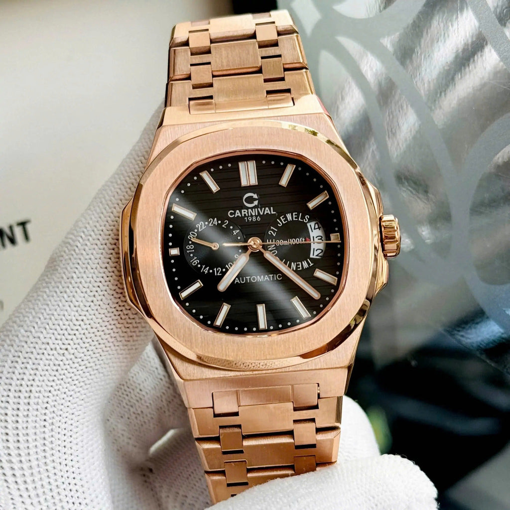 Carnival 8158G Rosegold Đen ( 8158G-VH-D)