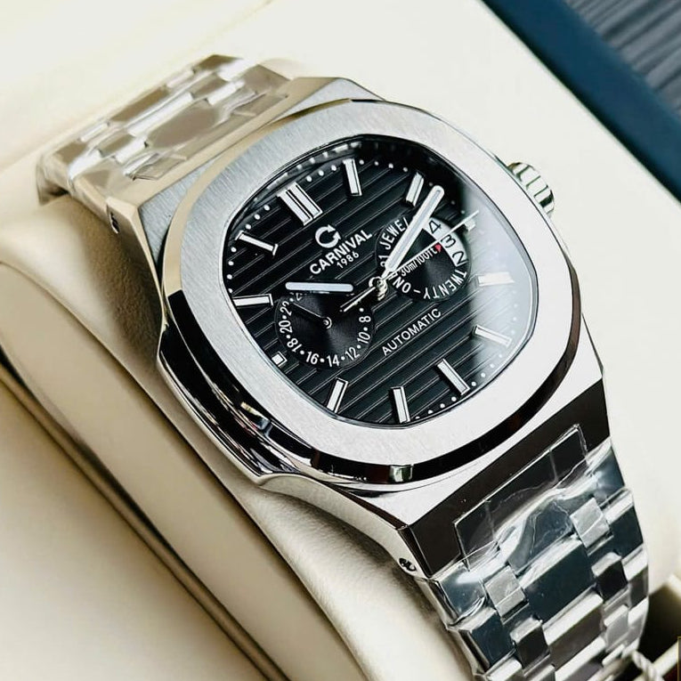 Carnival 8158G Bạc Đen ( 8158G-VT-D)