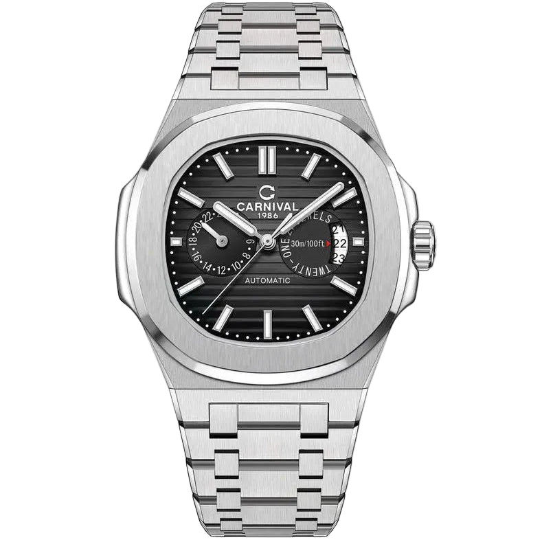 Carnival 8158G Bạc Đen ( 8158G-VT-D)
