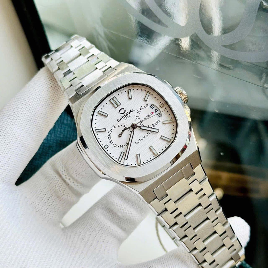 Carnival 8158G Bạc Trắng ( 8158G-VT-T)