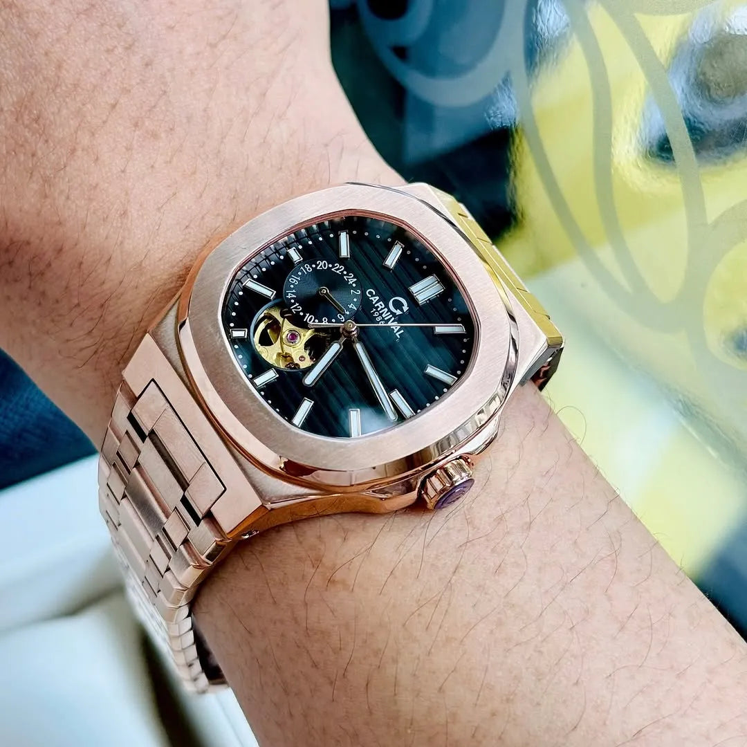 Carnival 8159G Rosegold Đen ( 8159G-VH-D)