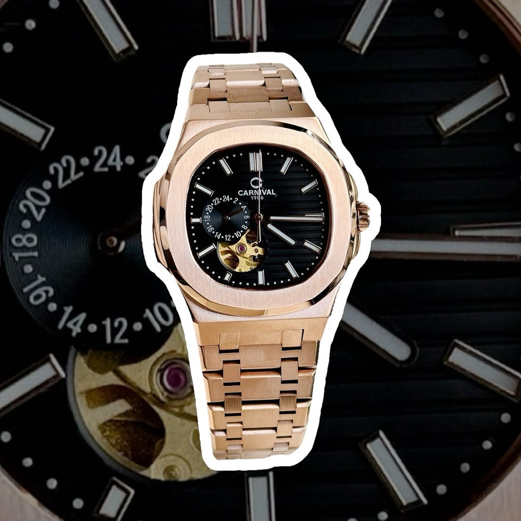 Carnival 8159G Rosegold Đen ( 8159G-VH-D)