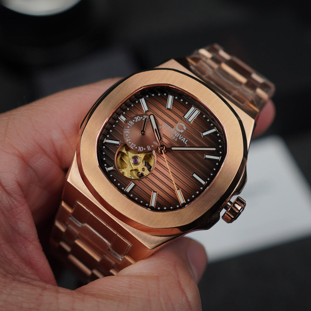 Carnival 8159G Rosegold Nâu Choco ( 8159G-VH-N)