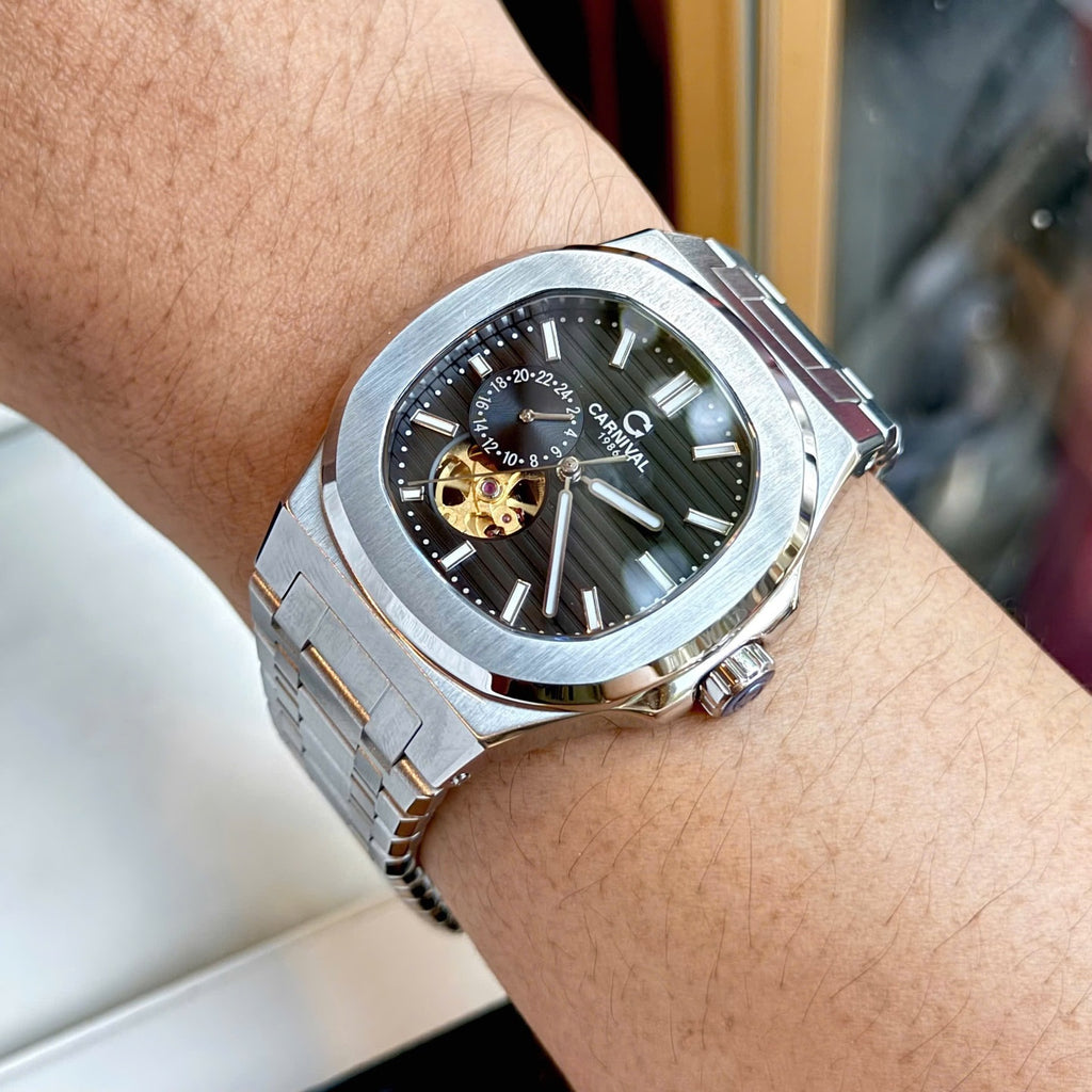 Carnival 8159G Bạc Đen ( 8159G-VT-D)