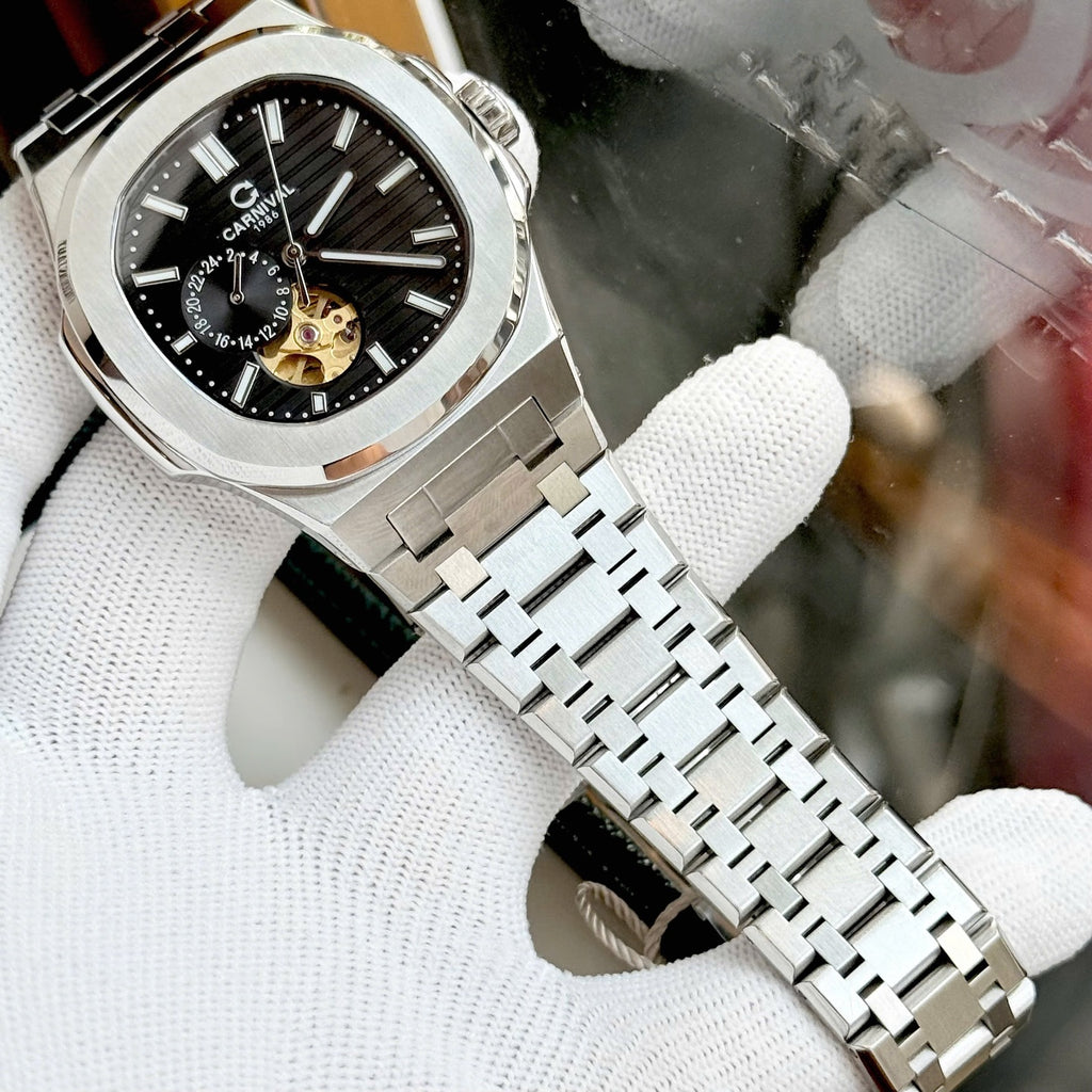 Carnival 8159G Bạc Đen ( 8159G-VT-D)