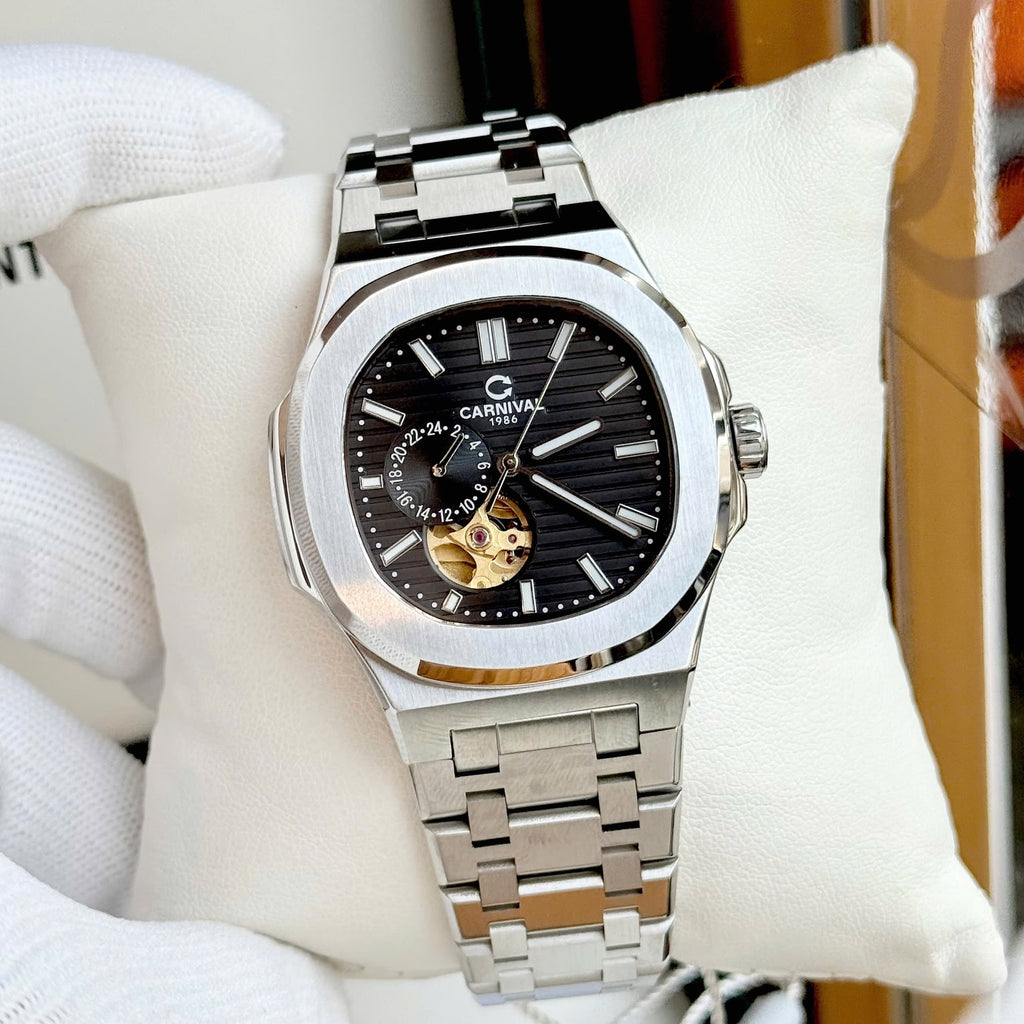 Carnival 8159G Bạc Đen ( 8159G-VT-D)
