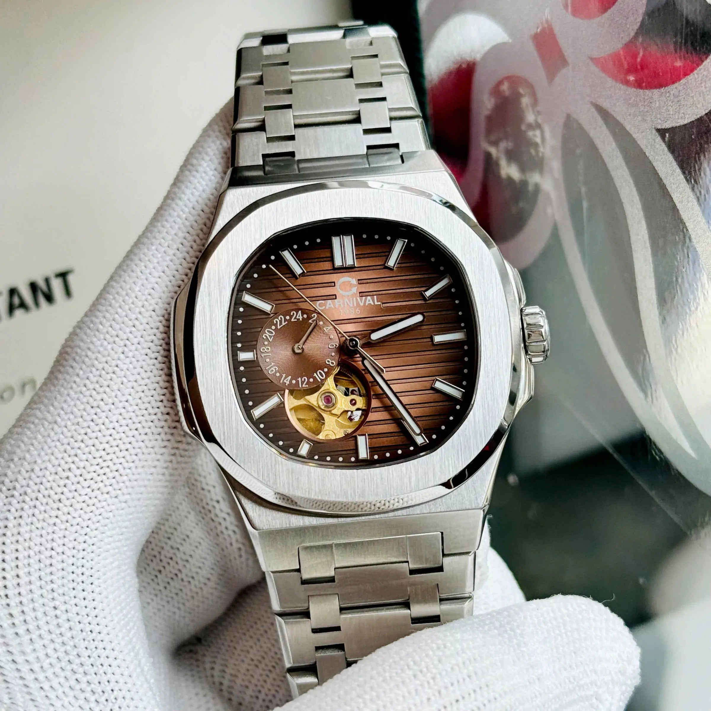 Carnival 8159G Bạc Nâu ( 8159G-VT-N)