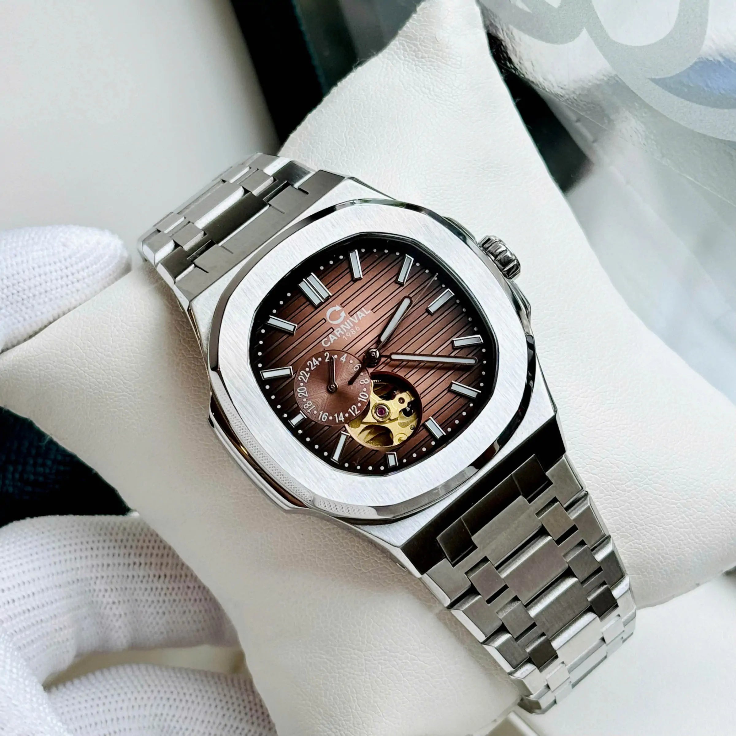 Carnival 8159G Bạc Nâu ( 8159G-VT-N)