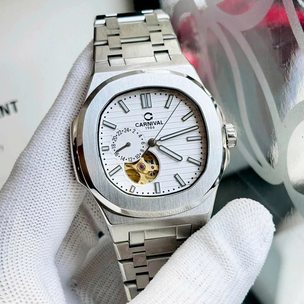 Carnival 8159G Bạc Trắng ( 8159G-VT-T)