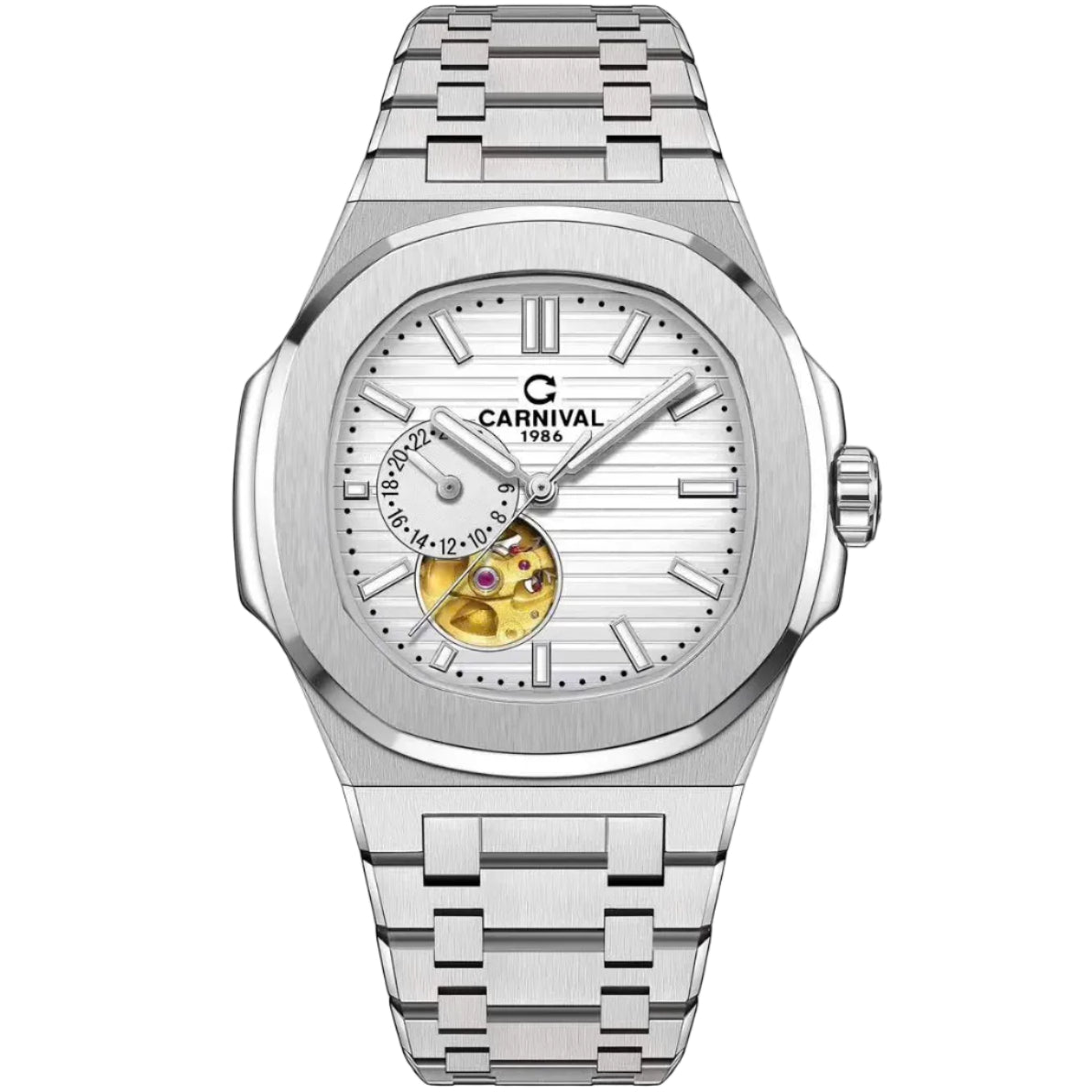 Carnival 8159G Bạc Trắng ( 8159G-VT-T)