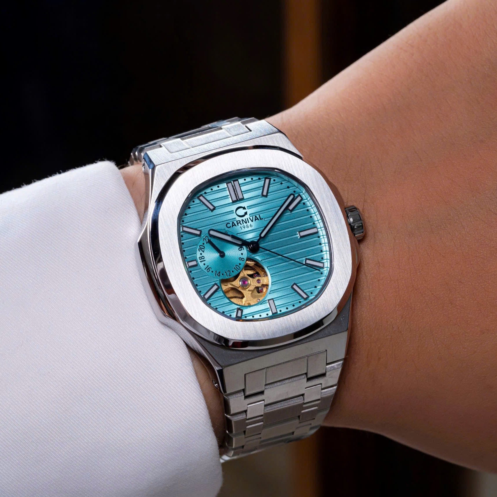 Carnival 8159G Bạc Xanh Tiffany ( 8159G-VT-XT)