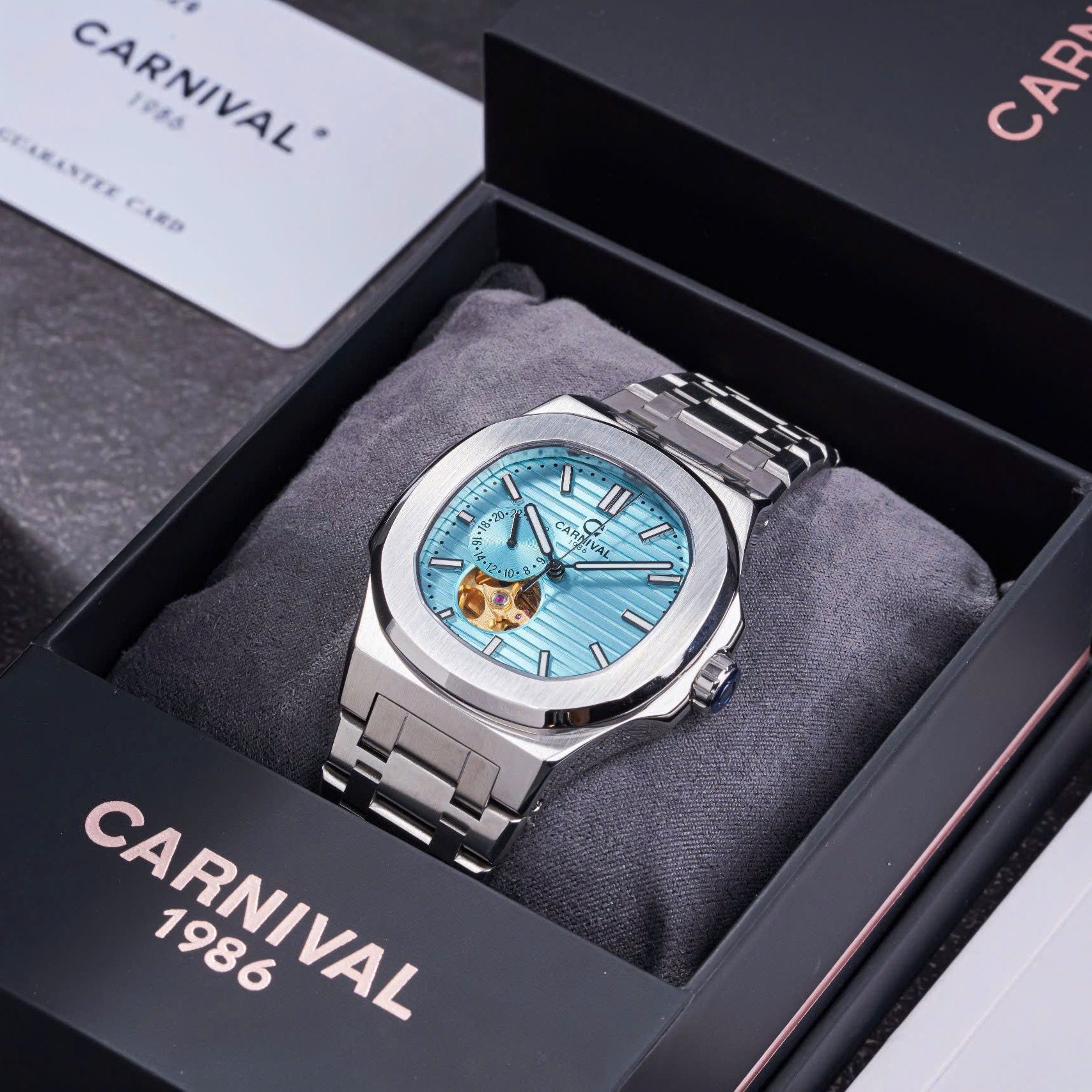 Carnival 8159G Bạc Xanh Tiffany ( 8159G-VT-XT)