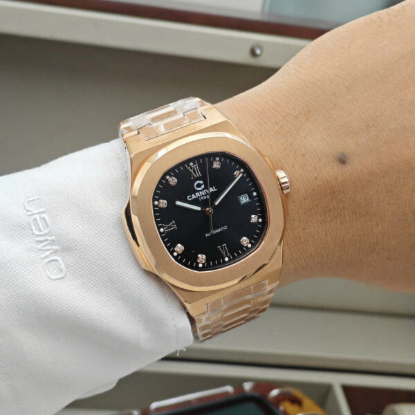 Carnival 8160G Rosegold Đen ( 8160G-VH-D)