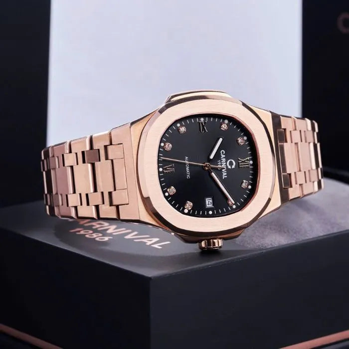 Carnival 8160G Rosegold Đen ( 8160G-VH-D)