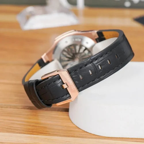 Carnival 8160G Rosegold Xanh Lá Dây Da ( 8160G-VH-DD-XL)