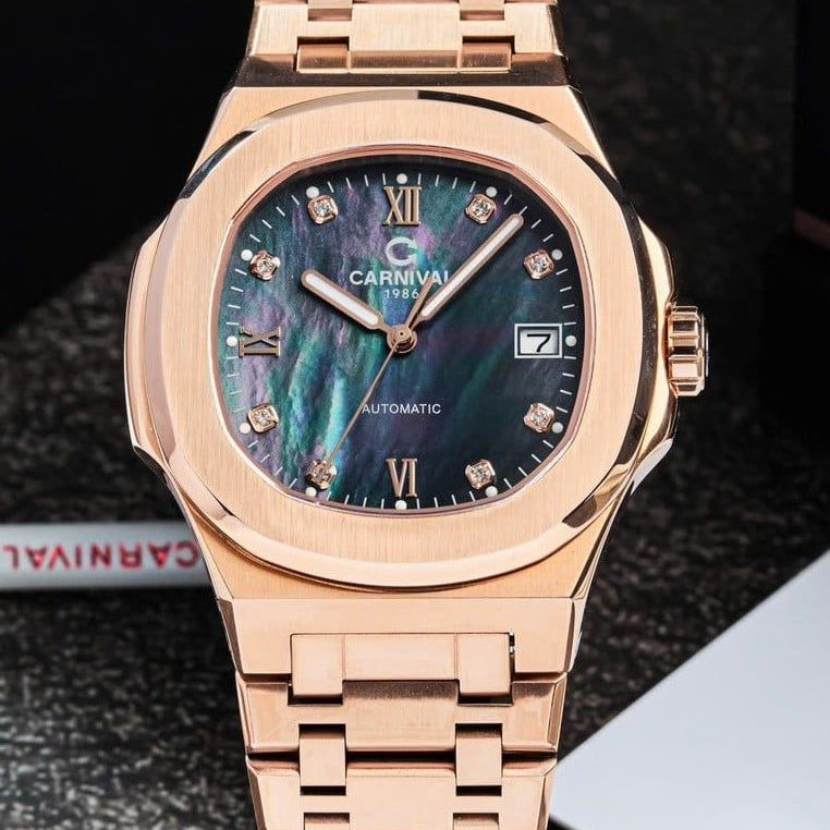 Carnival 8160G Rosegold Xà Cừ Tím ( 8160G-VH-DK)