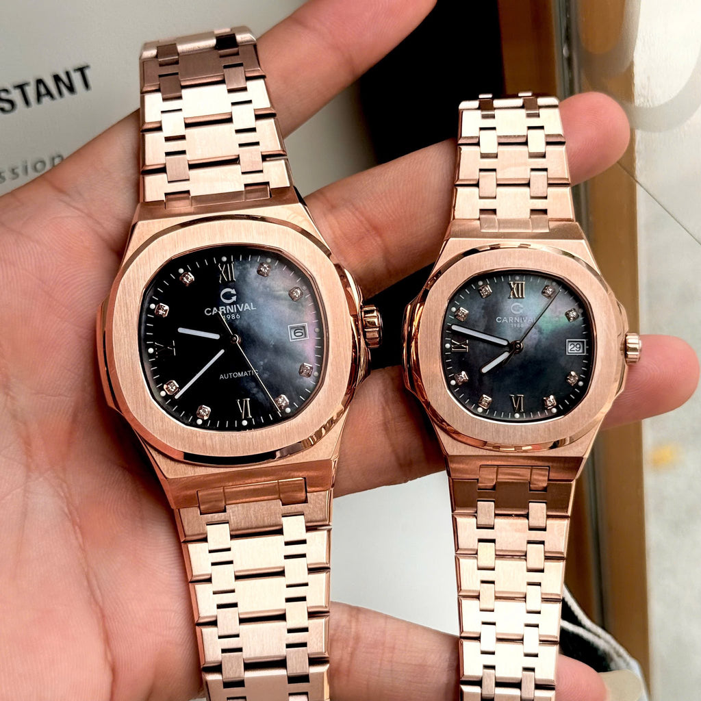 Carnival 8160G Rosegold Xà Cừ Tím ( 8160G-VH-DK)