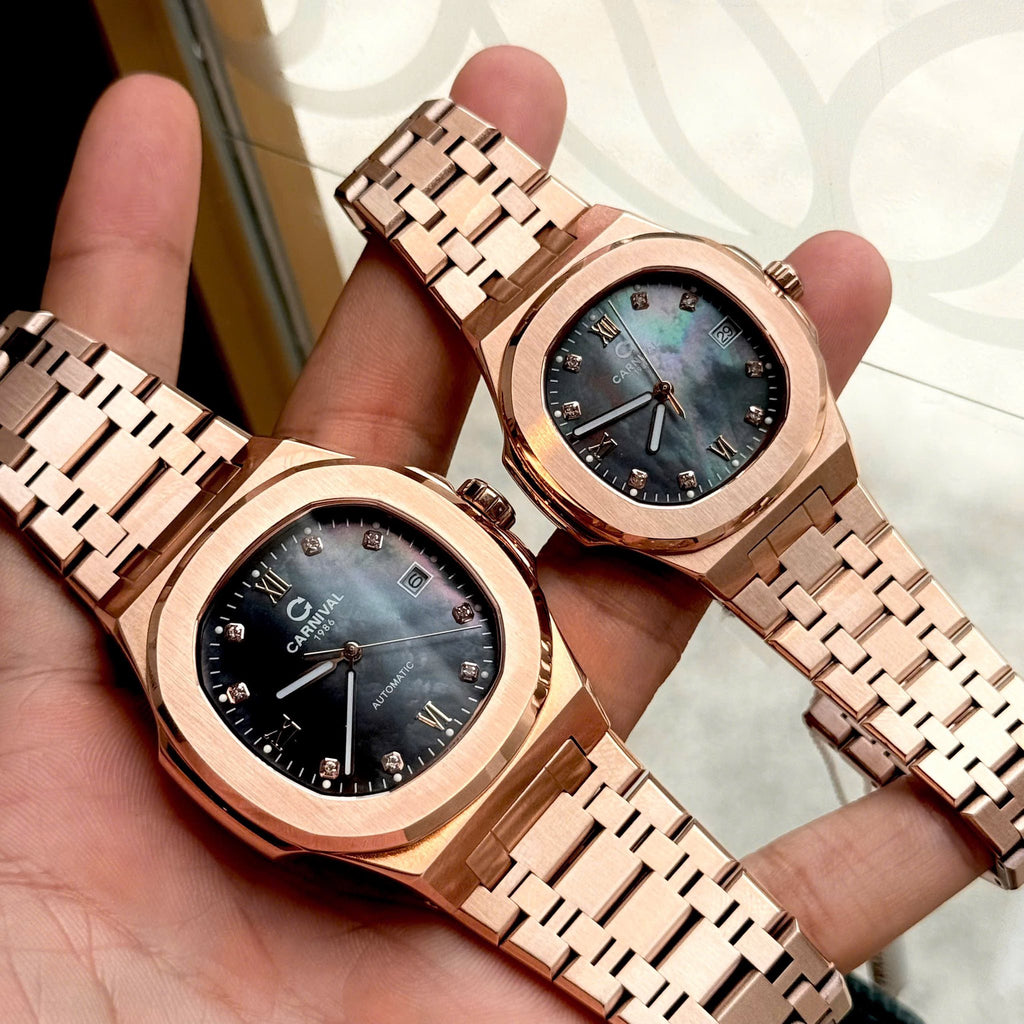 Carnival 8160G Rosegold Xà Cừ Tím ( 8160G-VH-DK)