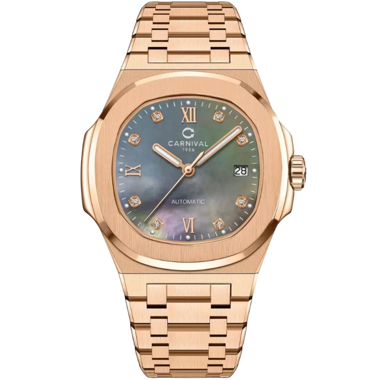 Carnival 8160G Rosegold Xà Cừ Tím ( 8160G-VH-DK)