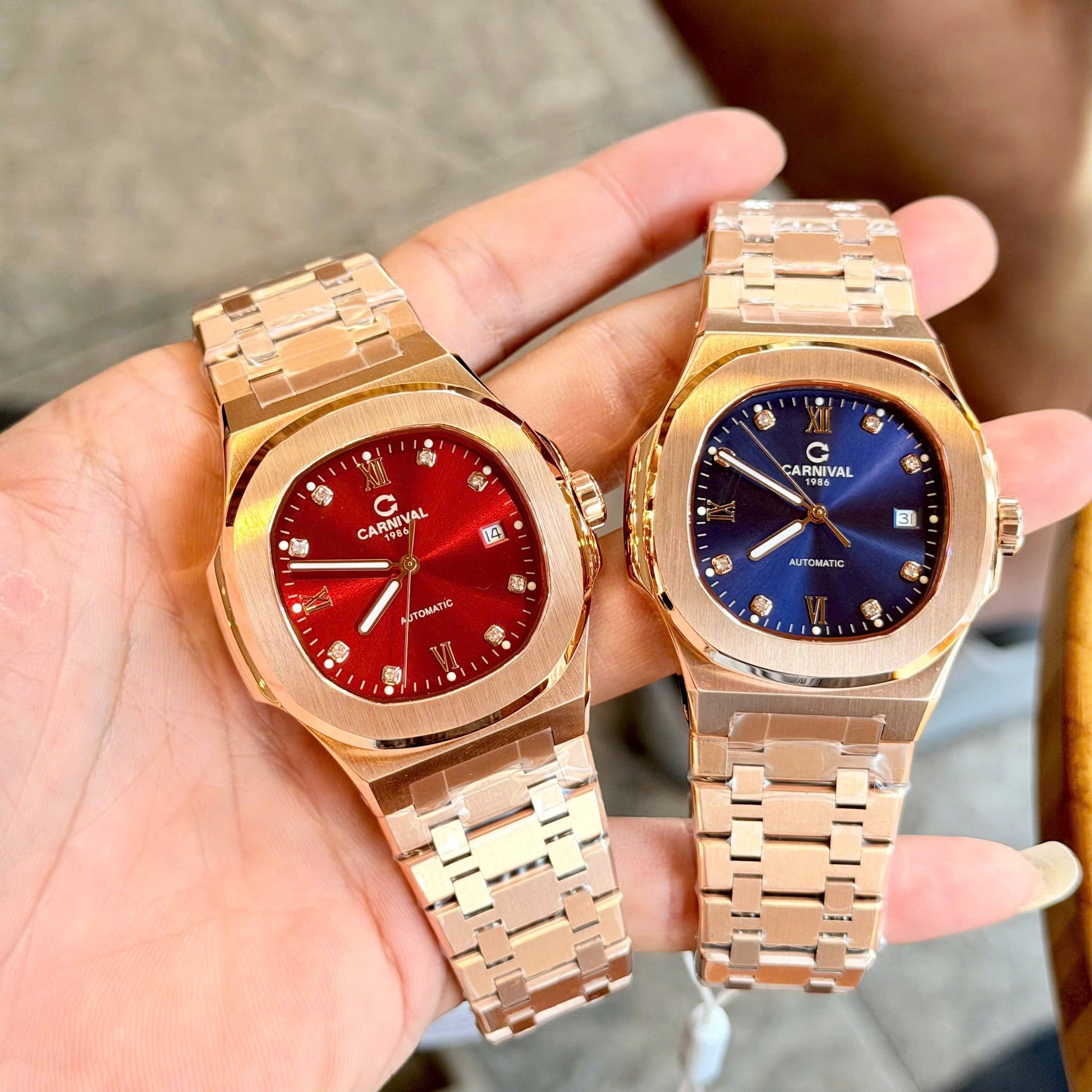 Carnival 8160G Rosegold Đỏ ( 8160G-VH-D)