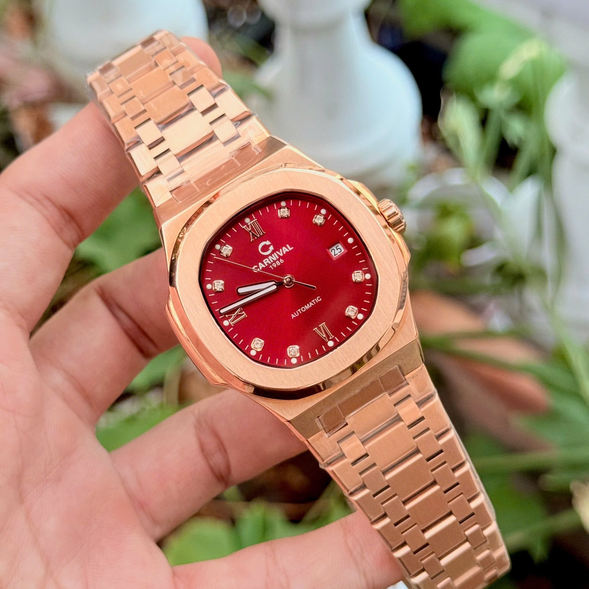 Carnival 8160G Rosegold Đỏ ( 8160G-VH-D)