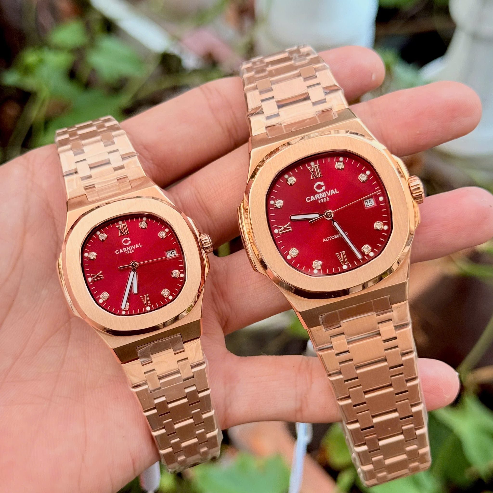 Carnival 8160G Rosegold Đỏ ( 8160G-VH-D)