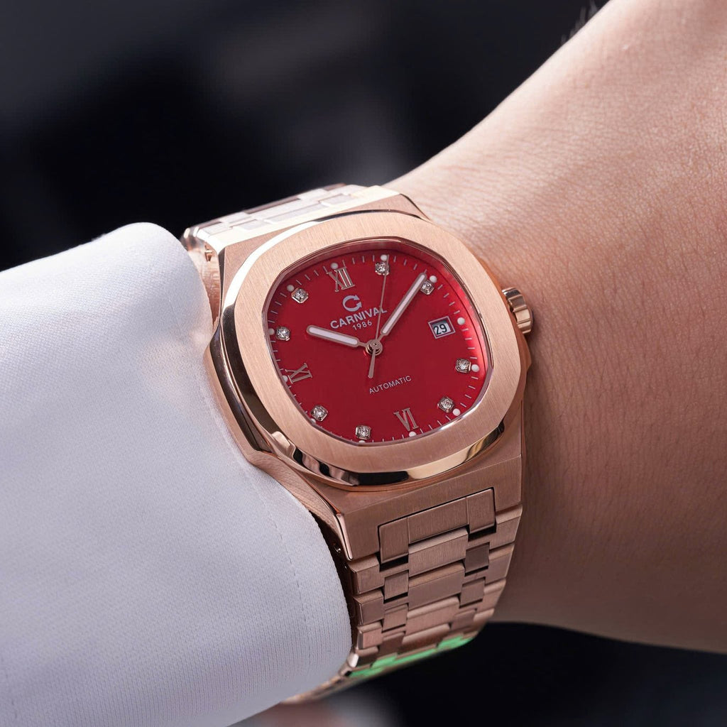 Carnival 8160G Rosegold Xà Cừ Đỏ ( 8160G-VH-DOK)