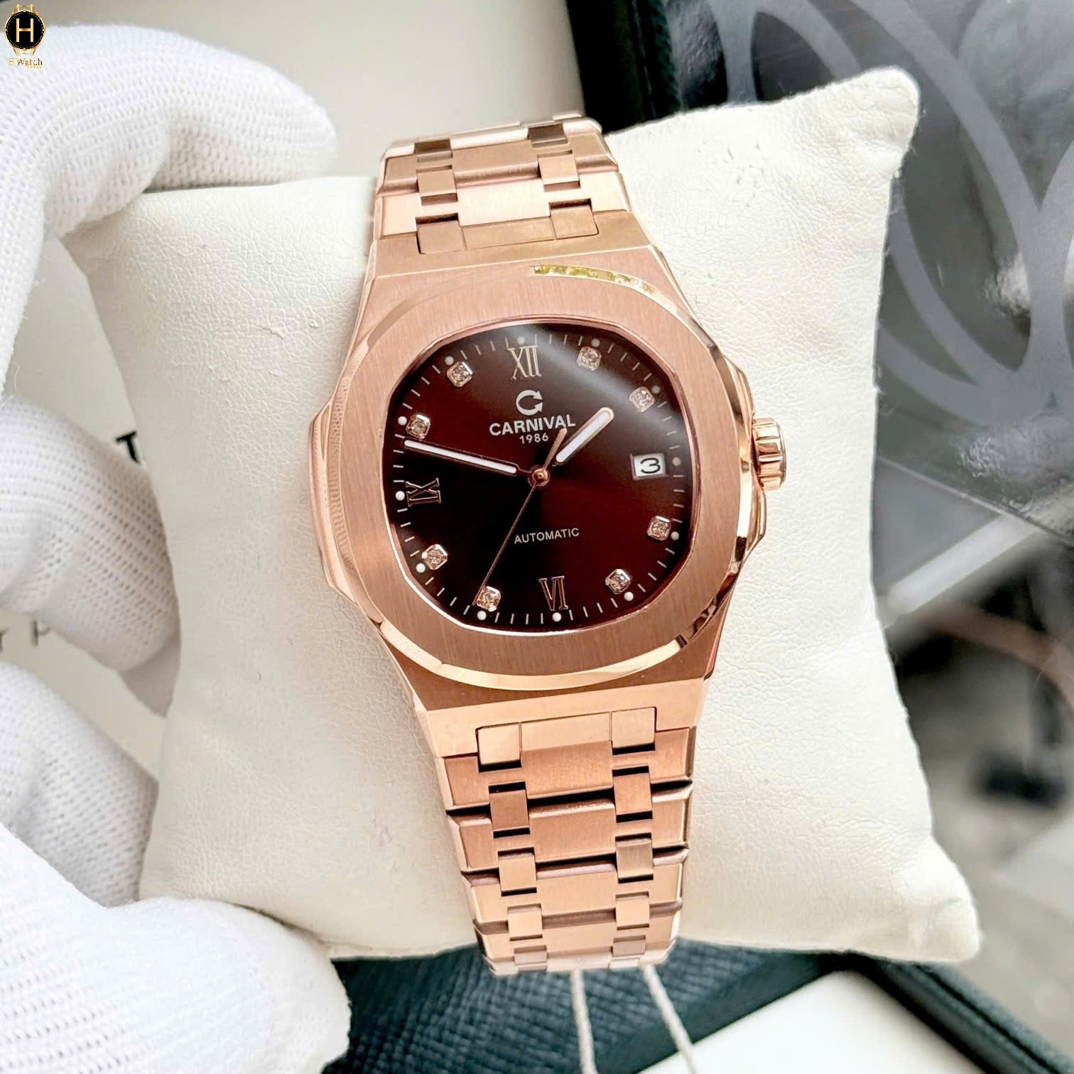 Carnival 8160G Rosegold Nâu ( 8160G-VH-N)