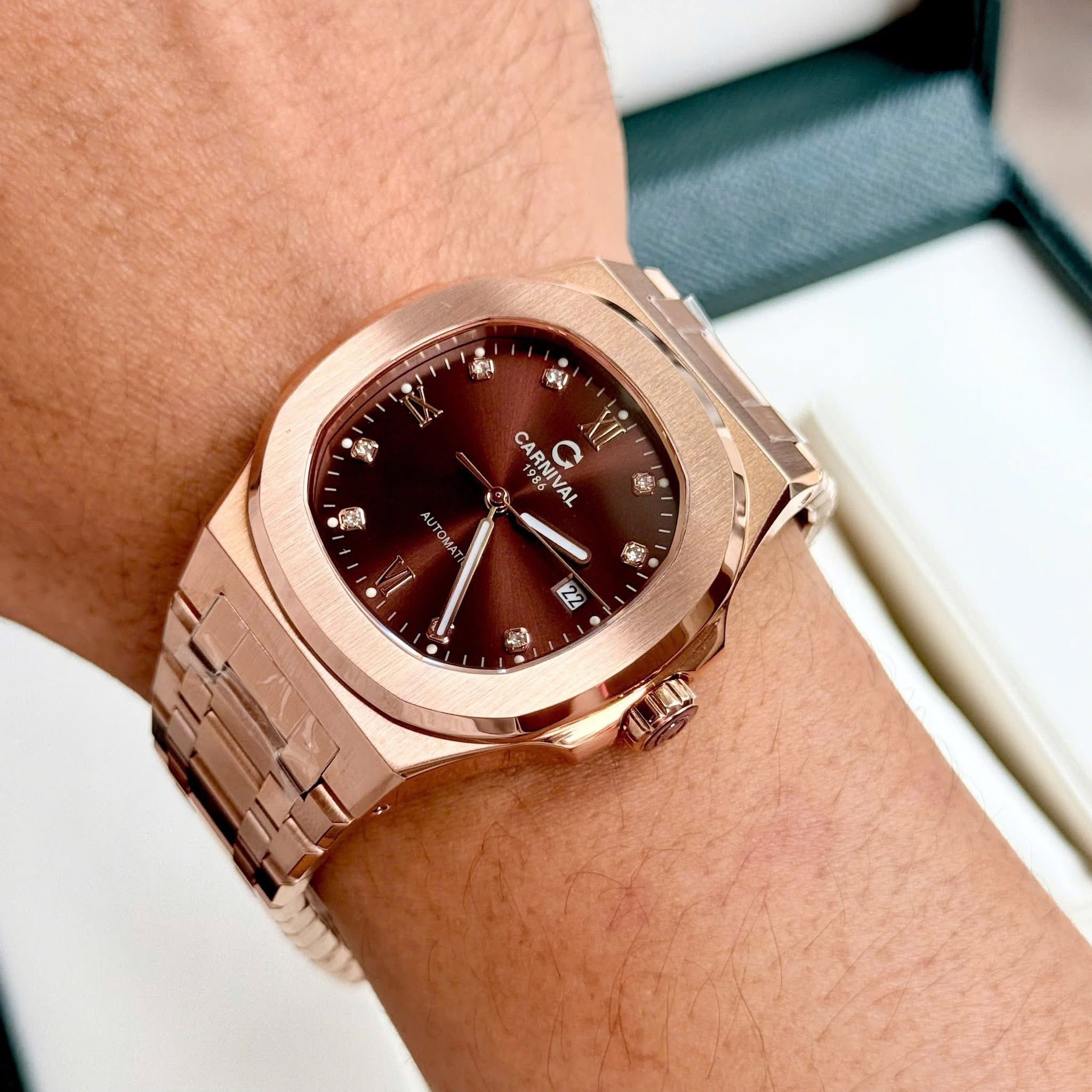 Carnival 8160G Rosegold Nâu ( 8160G-VH-N)