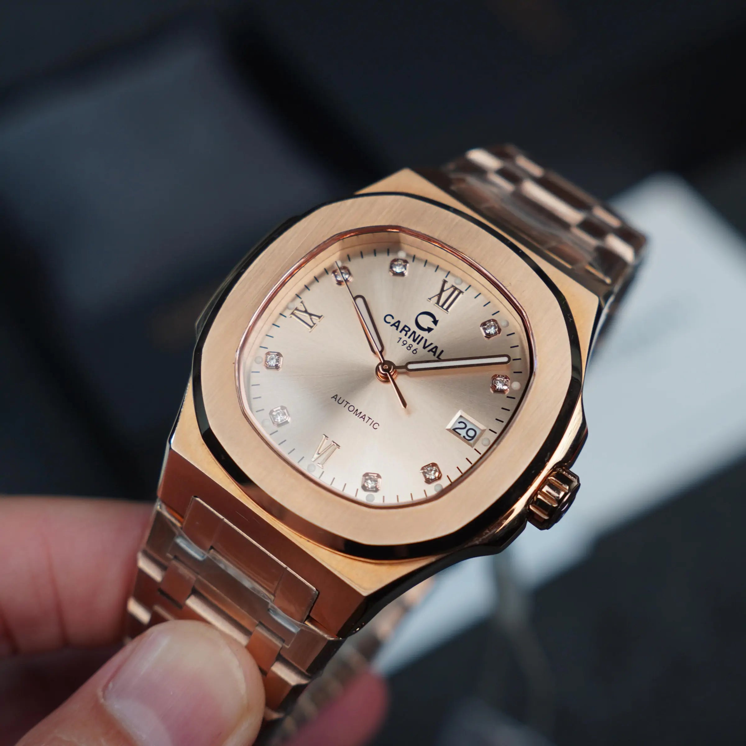 Carnival 8160G Rosegold Sundust ( 8160G-VH-NN)