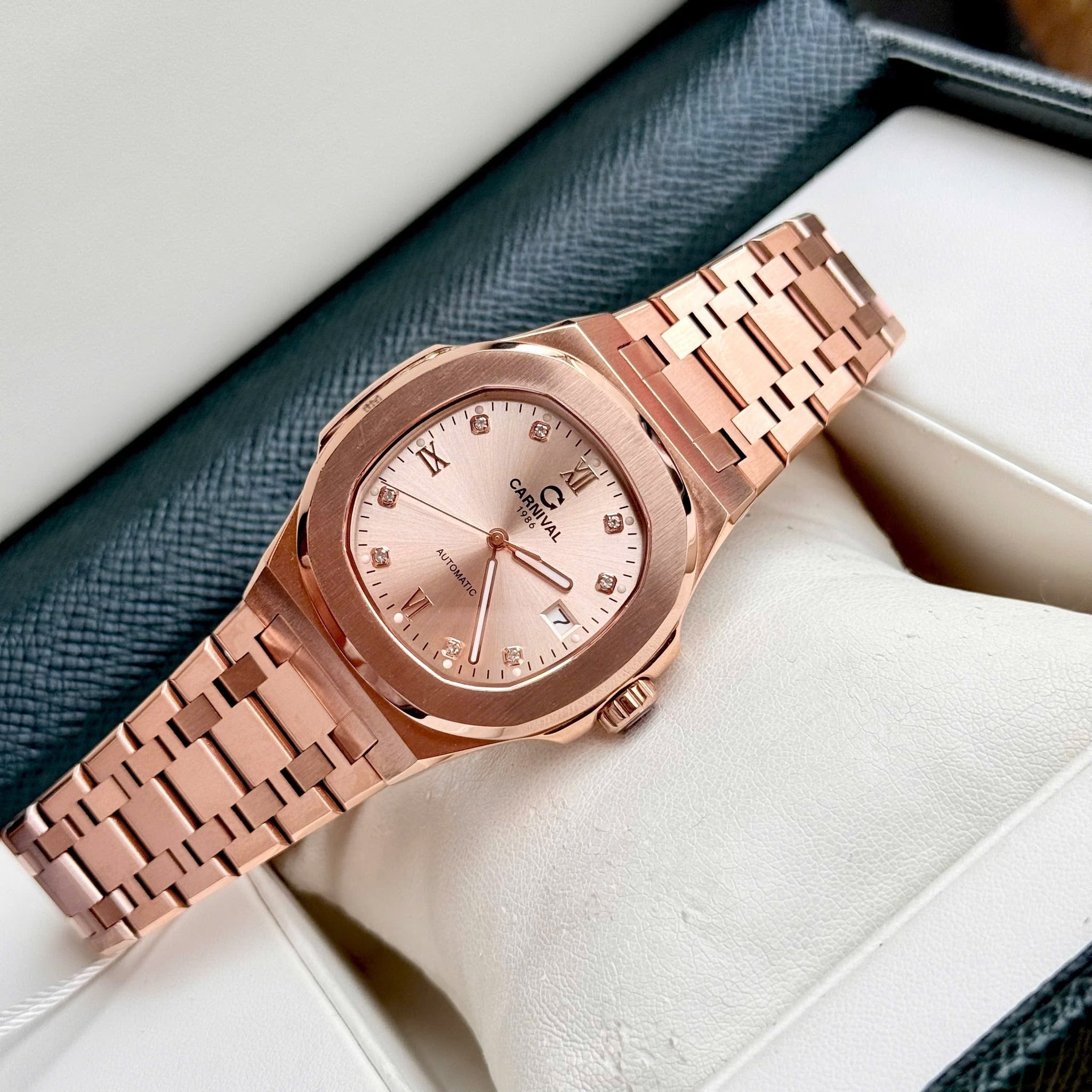 Carnival 8160G Rosegold Sundust ( 8160G-VH-NN)