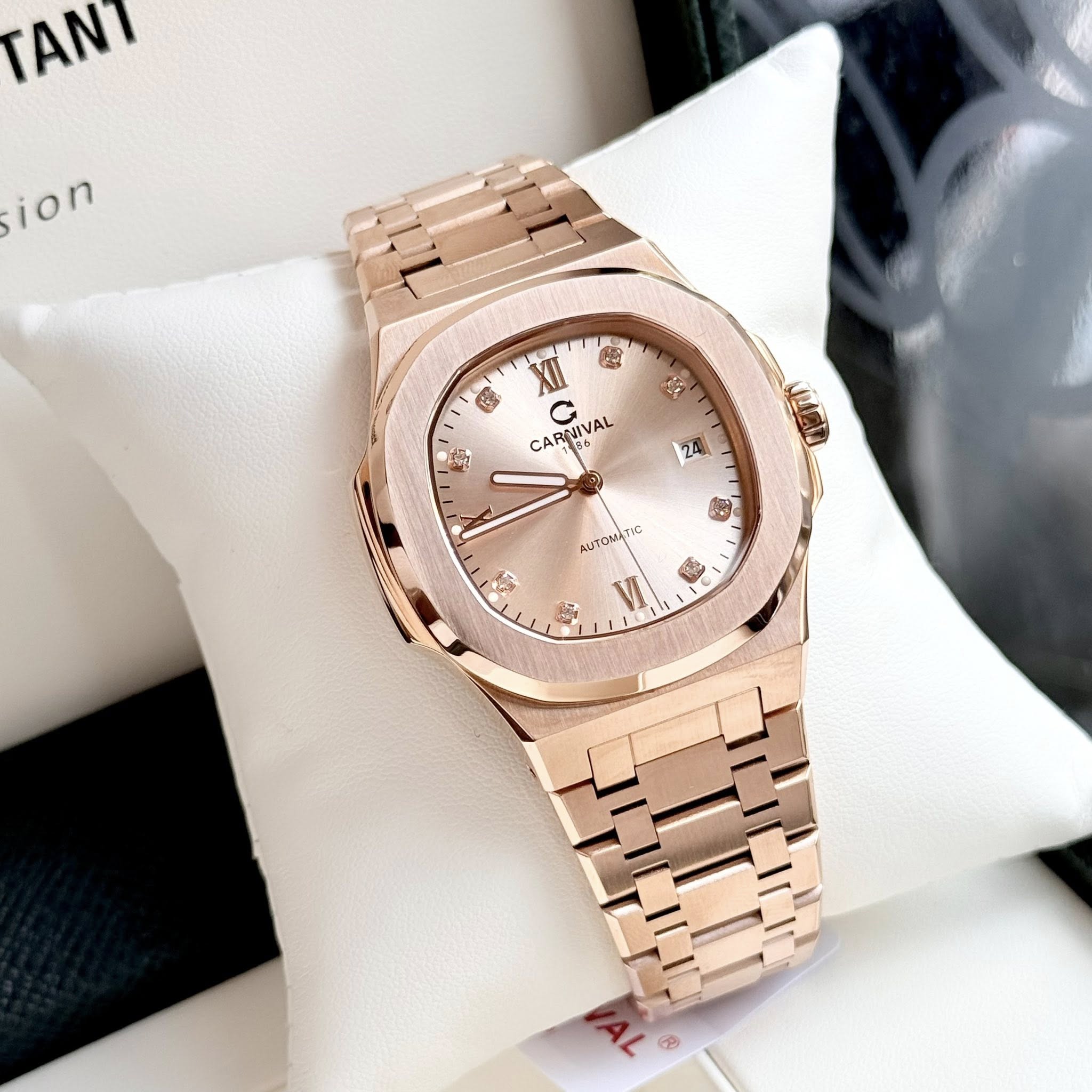Carnival 8160G Rosegold Sundust ( 8160G-VH-NN)