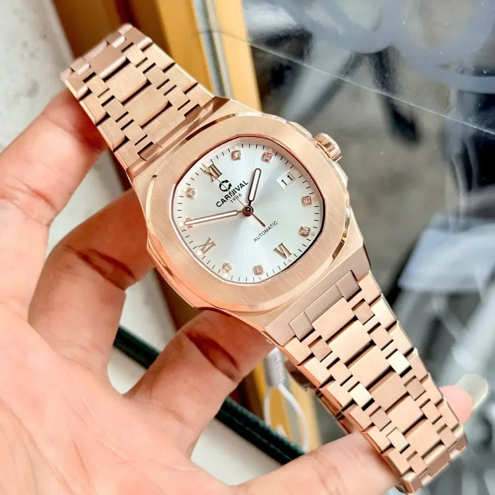 Carnival 8160G Rosegold Trắng ( 8160G-VH-T)
