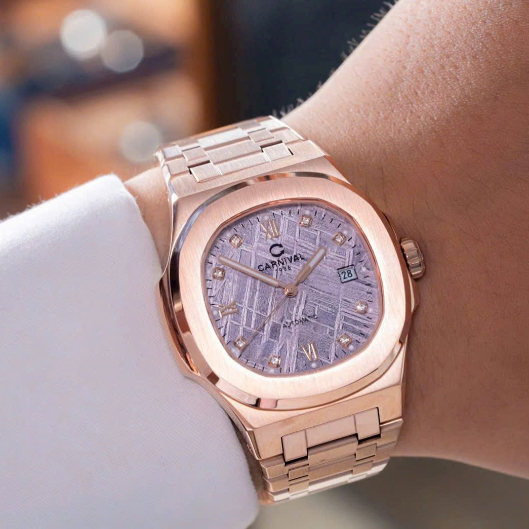 Carnival 8160G Rosegold Thiên Thạch ( 8160G-VH-TT)