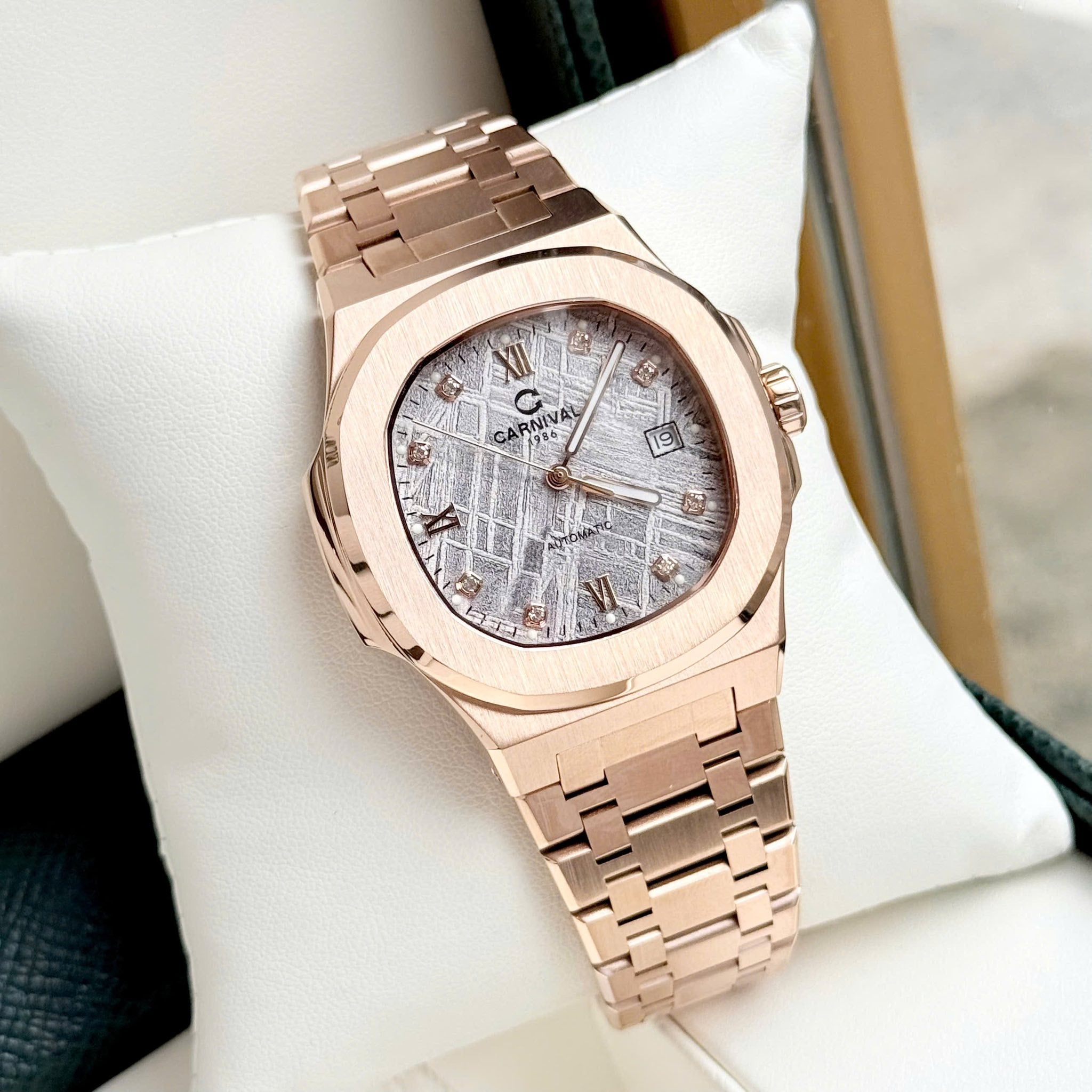 Carnival 8160G Rosegold Thiên Thạch ( 8160G-VH-TT)