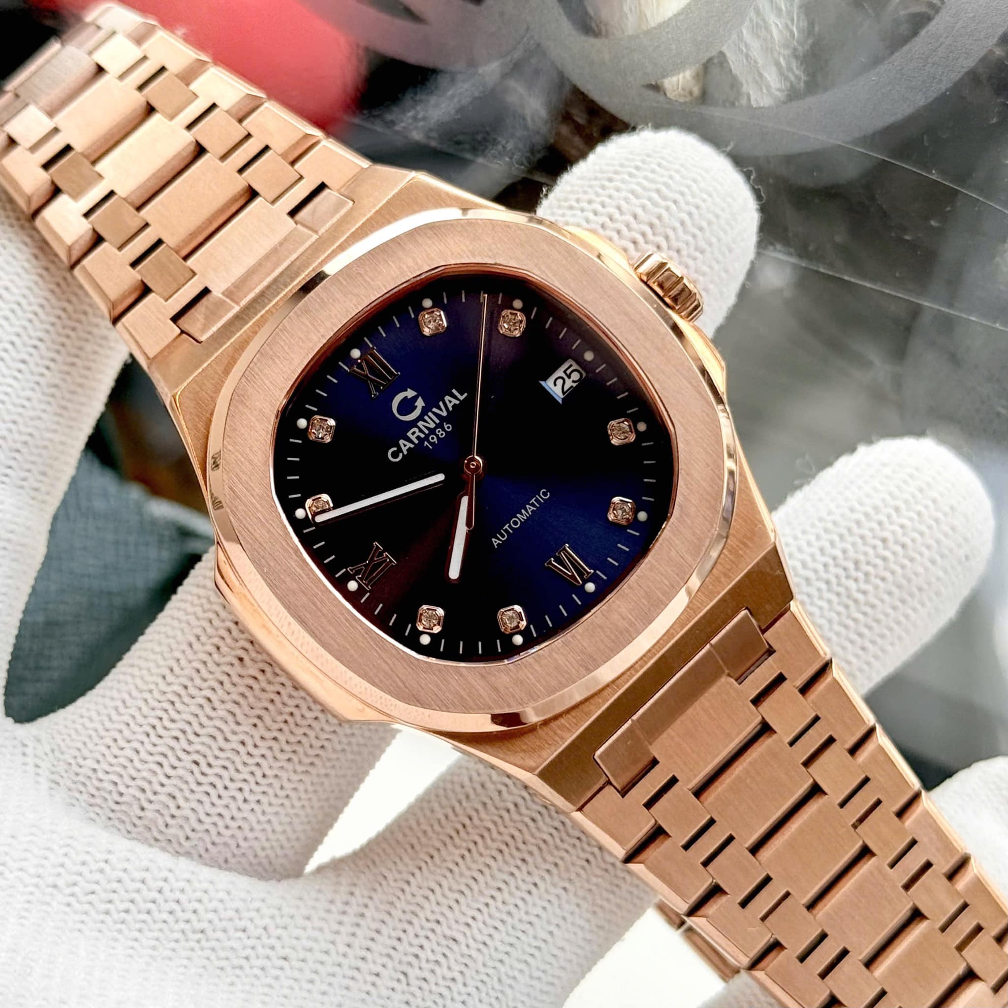 Carnival 8160G Rosegold Xanh ( 8160G-VH-X)
