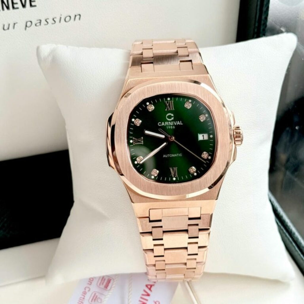 Carnival 8160G Rosegold Xanh Lá ( 8160G-VH-XL)