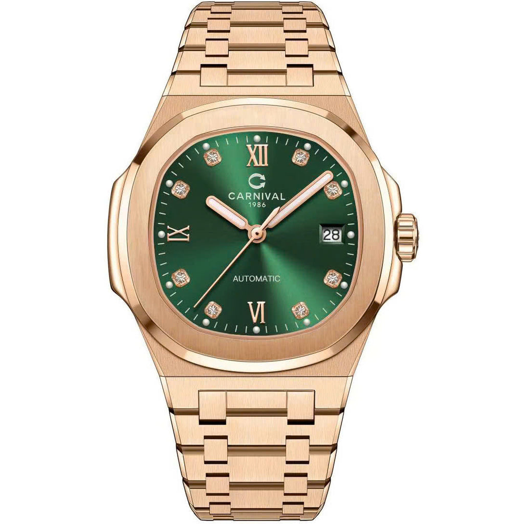 Carnival 8160G Rosegold Xanh Lá ( 8160G-VH-XL)