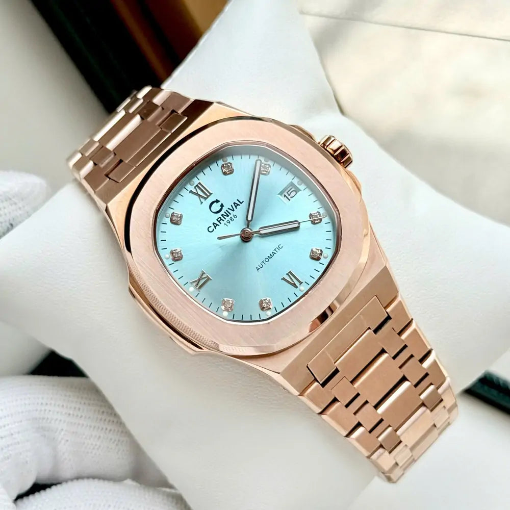 Carnival 8160G Rosegold Xanh Tiffany ( 8160G-VH-XT)
