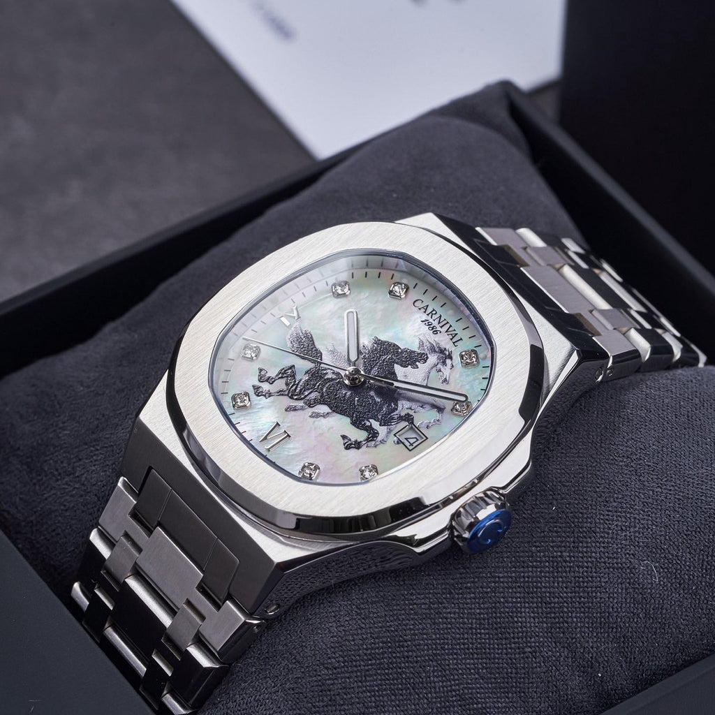 Carnival 8160G "Song Mã" Xà Cừ ( 8160G-VT-DK-SM)