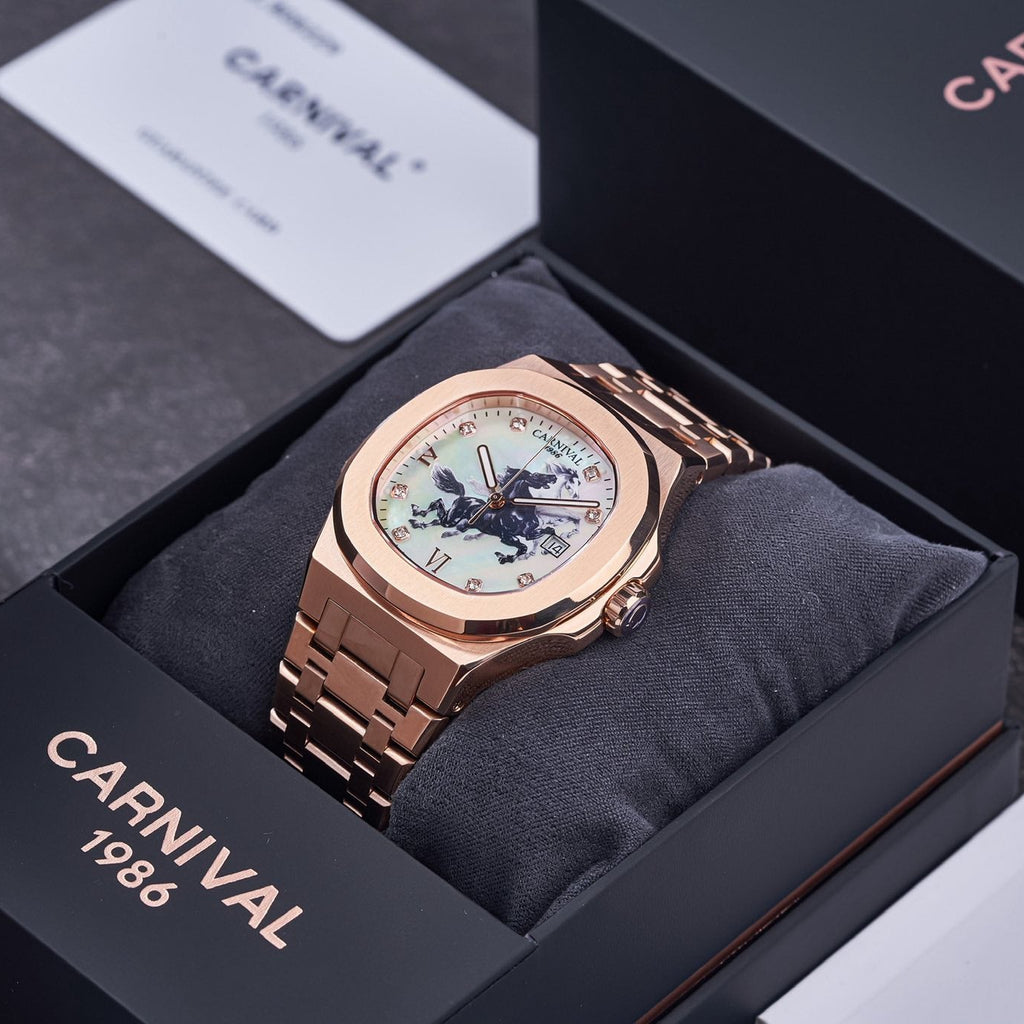 Carnival 8160G "Song Mã" Xà Cừ ( 8160G-VT-DK-SM)
