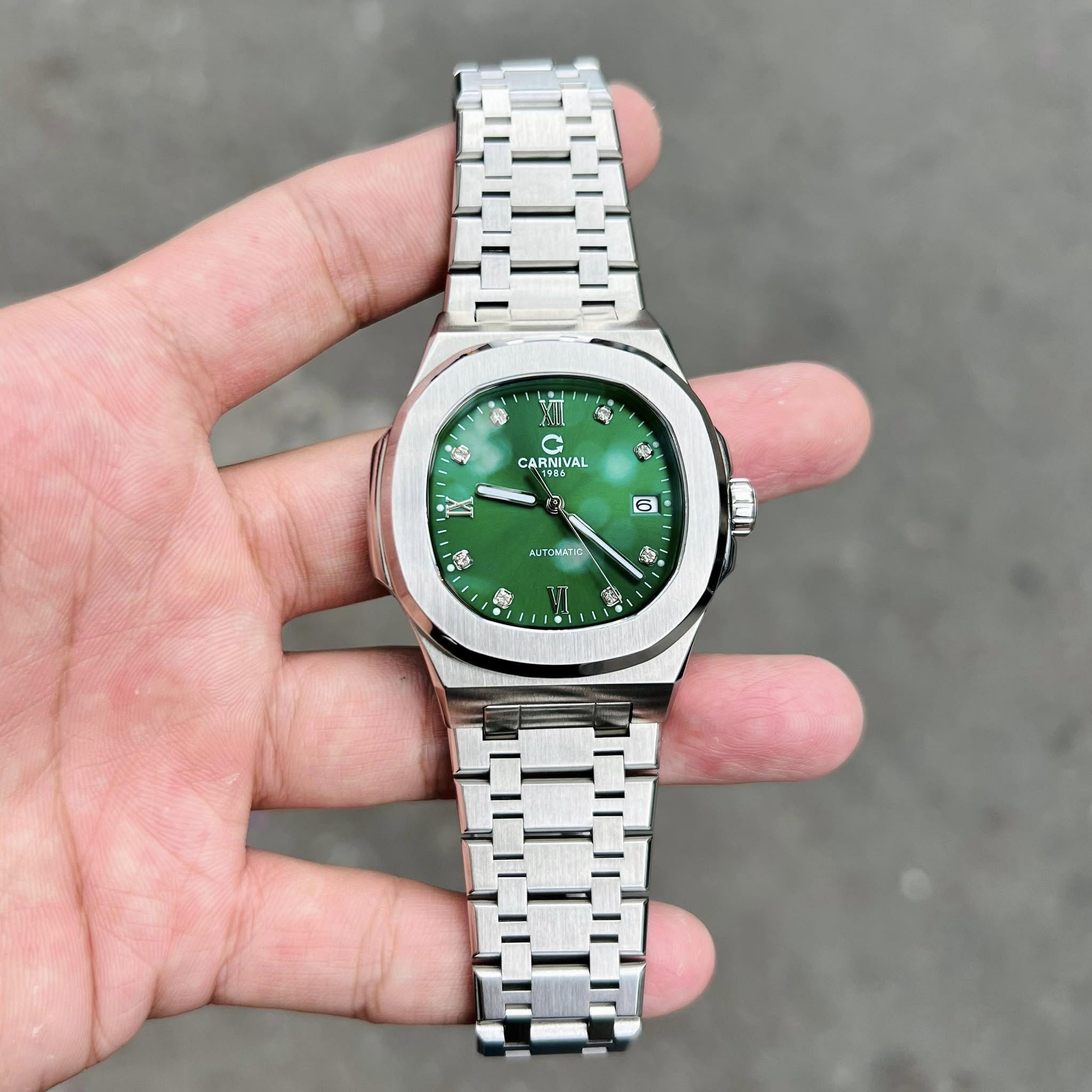 Carnival 8160G Bạc Xanh Lá ( 8160G-VT-XL)