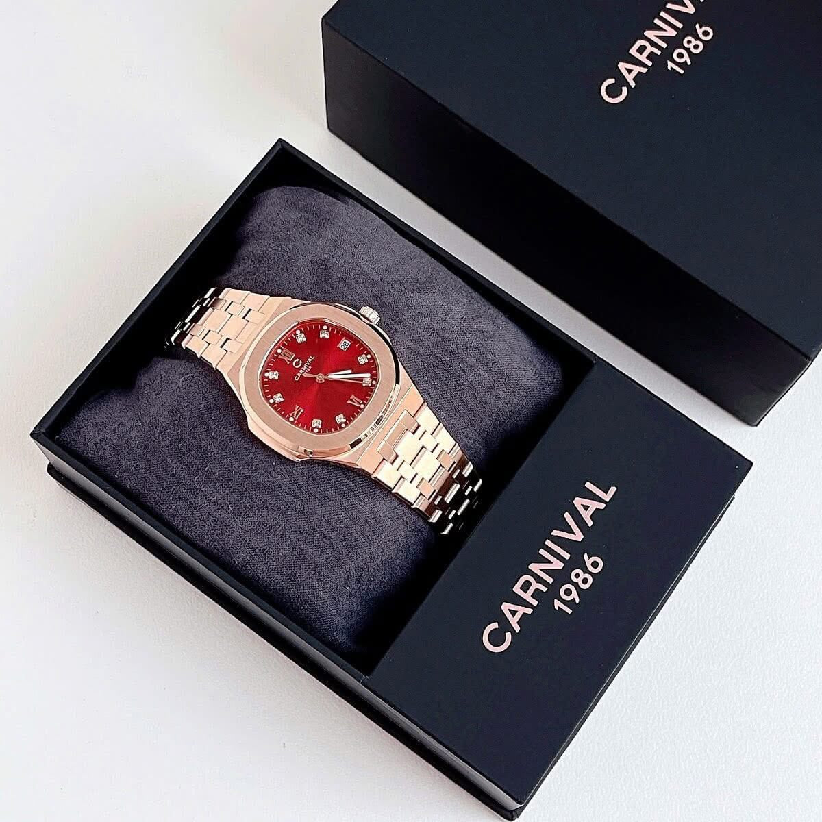 Carnival 8160L Rosegold Đỏ ( 8160L-VH-DO)