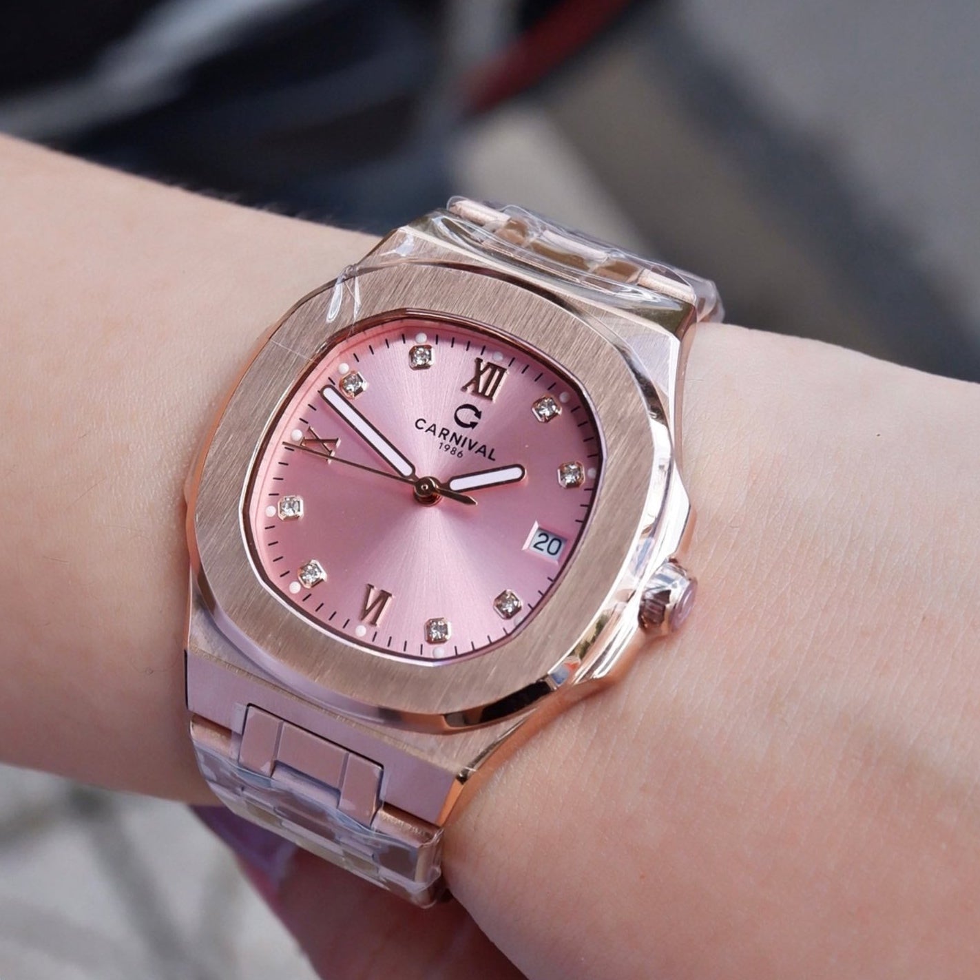 Carnival 8160L Rosegold Hồng Pastel ( 8160L-VH-H)