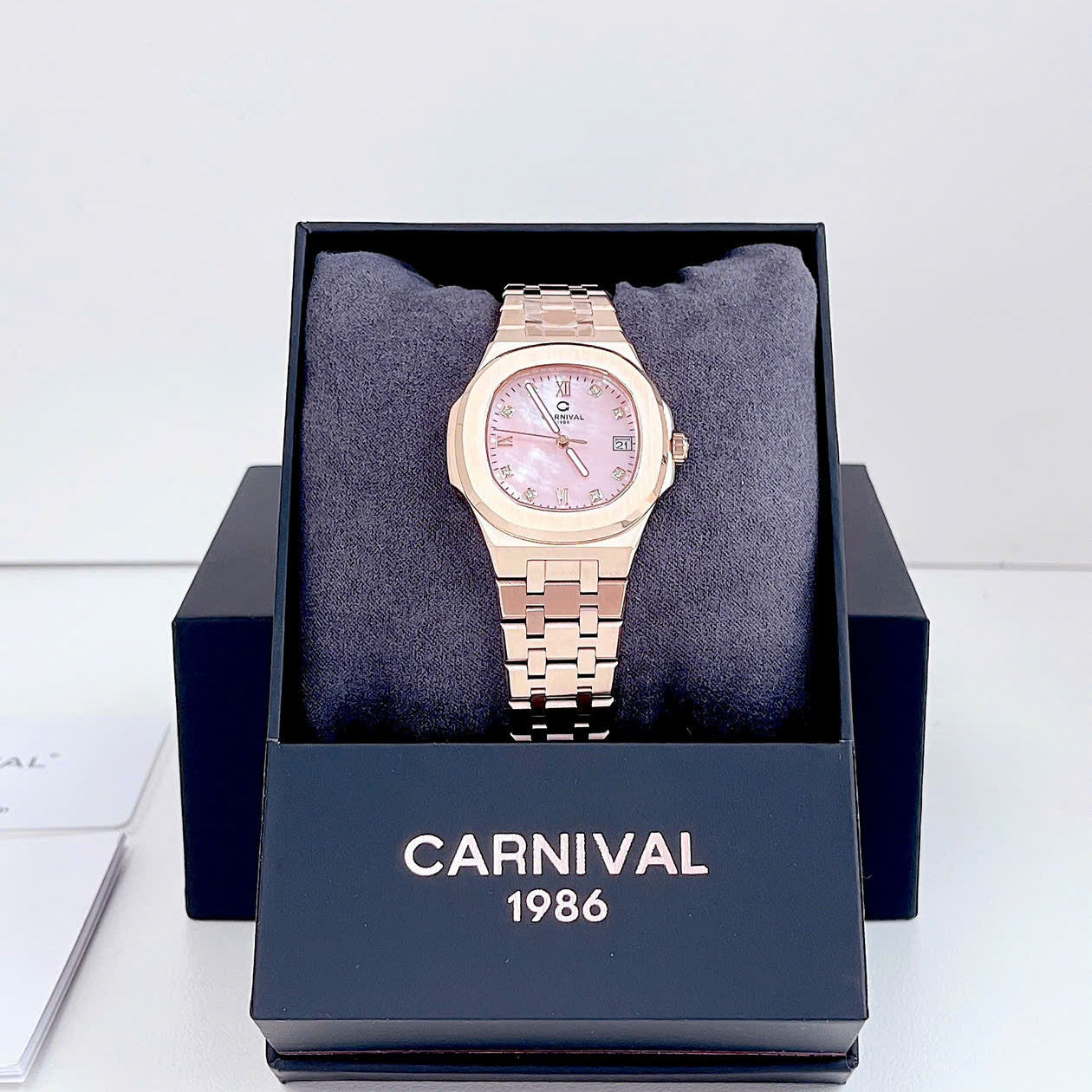 Carnival 8160L Rosegold Xà Cừ Hồng ( 8160L-VH-HK)