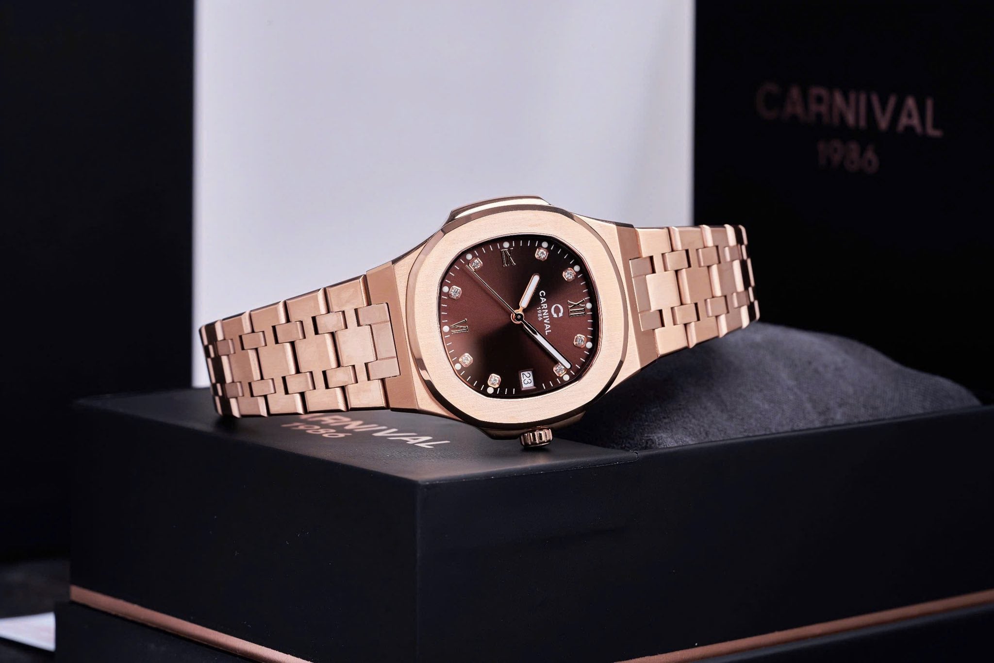 Carnival 8160L Rosegold Nâu Choco ( 8160L-VH-N2)