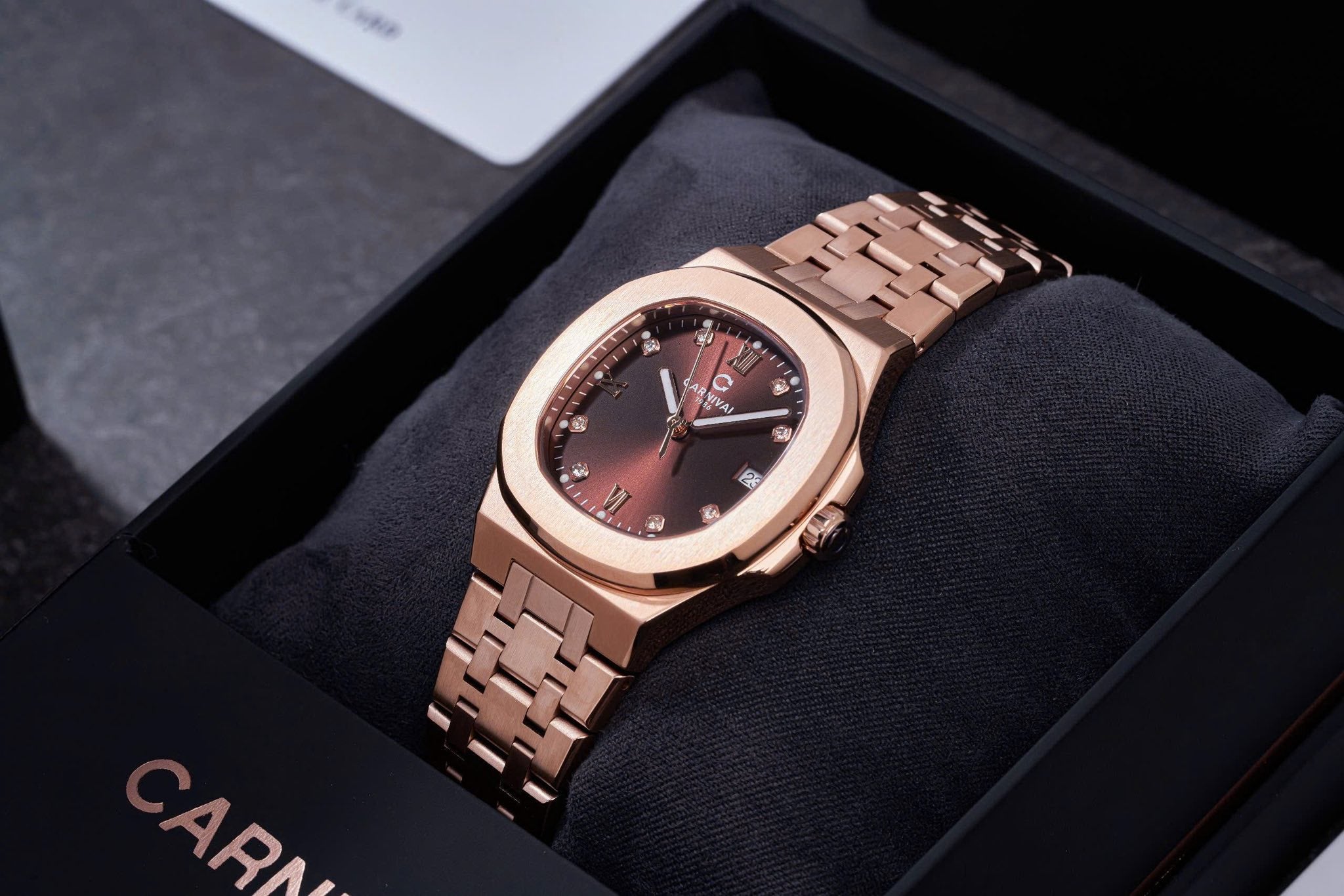 Carnival 8160L Rosegold Nâu Choco ( 8160L-VH-N2)