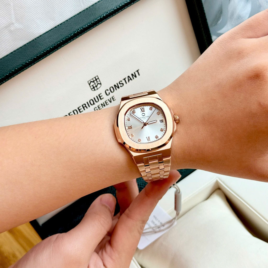 Carnival 8160L Rosegold Trắng ( 8160L-VH-T)